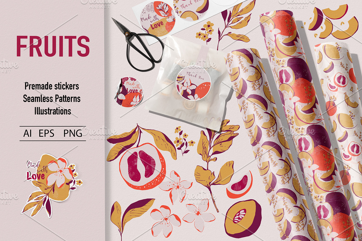 Fruits, an Object Graphic by Lidiebug (Photo 1 of 5)