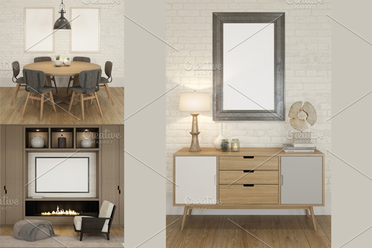 Interior Mockup, a Print Template by Alex Curly (Photo 1 of 2)