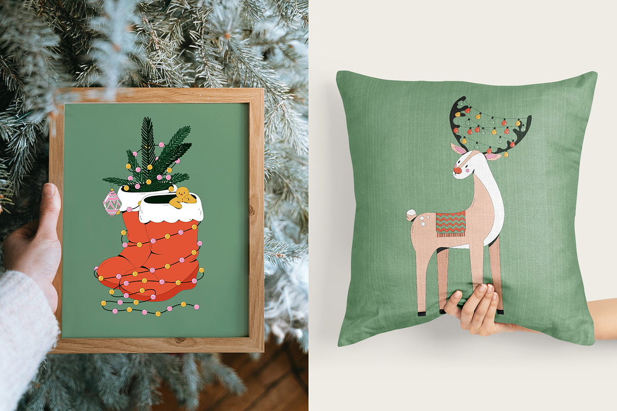 Winter Wonderland: Illustrations Set, an Animal Illustration by marmarina (Photo 11 of 16)