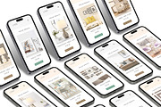 ALL 3D iPHONE MOCK-UP BUNDLE VOL-I1, an iPhone Mockup by Graphicsworld125 (Thumbnail 1 of 20)