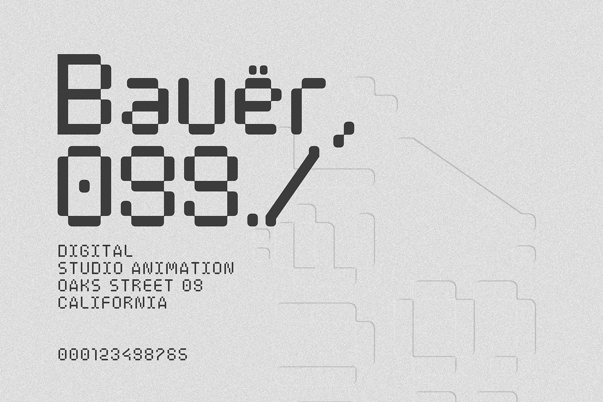 Neofloc, a Sans Serif Font by OWL KING (Photo 11 of 14)
