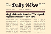 Praline - Modern Retro Font, a Serif Font by Font Liner (Thumbnail 7 of 13)