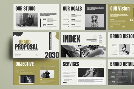 Brand Proposal  Presentation, a Presentation Template by MightyDesign