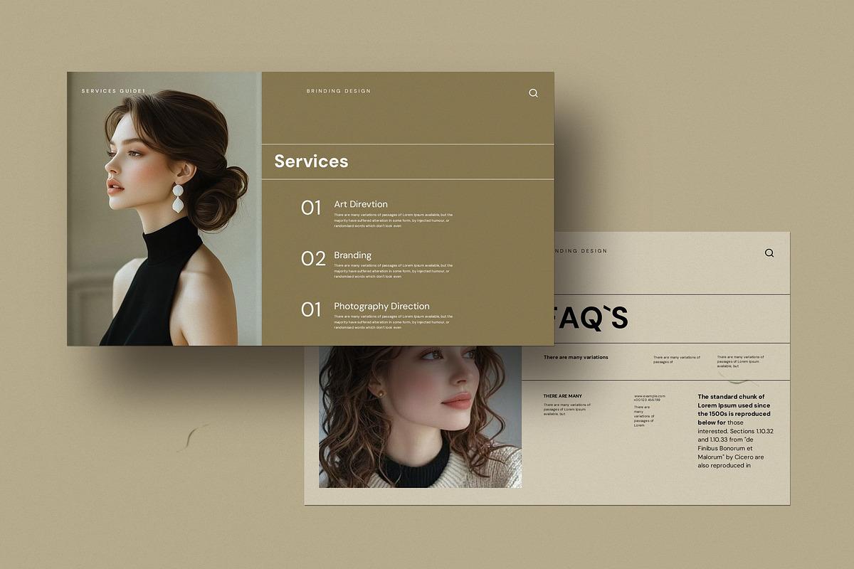 Services Guide, a Presentation Template by Alvi-Studio (Photo 4 of 7)