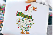 Crochet Christmas Goose PNG, an Illustration by Craft Nest (Thumbnail 1 of 5)