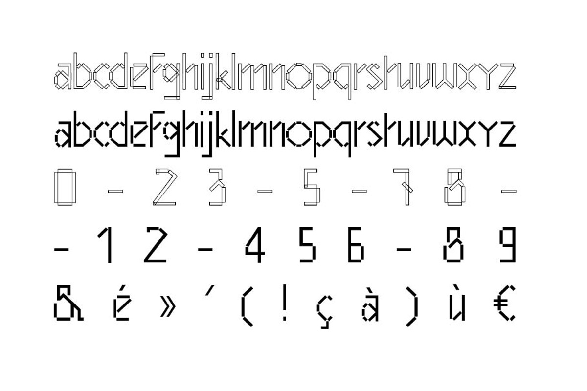 Gaga Font preview 3