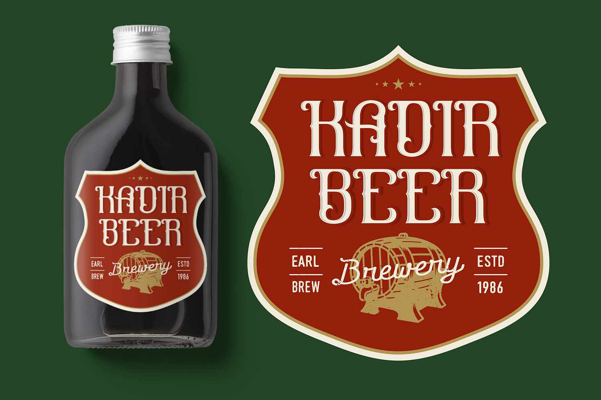 Jaholke - Decorative Vintage Font, a Font by Imoodev (Photo 2 of 5)