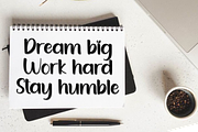Cafetaria, a Handwritten Font by InermediaSTUDIO (Thumbnail 4 of 8)
