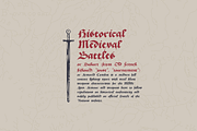 The Duchy Of Burgundy Bastarda, a Blackletter Font by kaer_shop (Thumbnail 11 of 11)