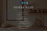 Scandi Kitchen Mockup Bundle, a Household Mockup by The White Space Co. (Thumbnail 9 of 9)