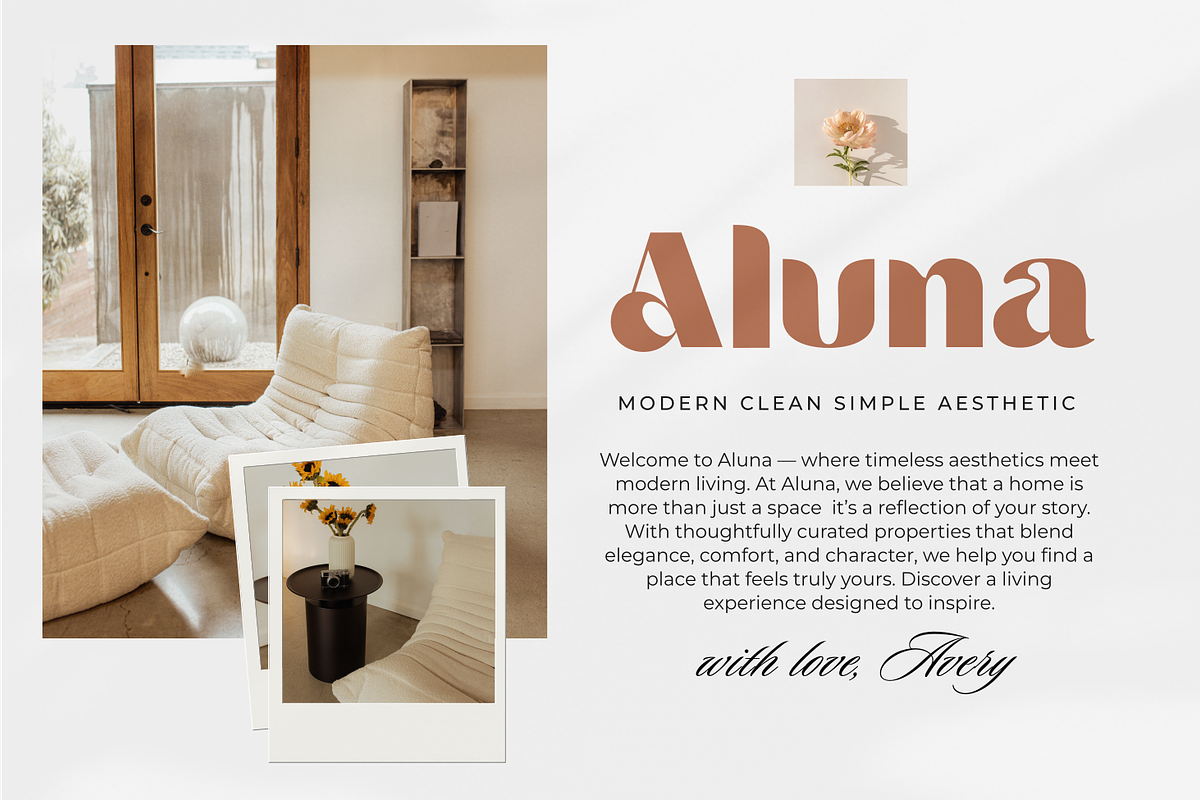 Hiluna Clean Sans Serif Font, a Sans Serif Font by zeenesia (Photo 11 of 22)