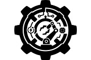 Gear and technology icons, a Technology Illustration by abu67222 (Thumbnail 3 of 13)