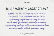 EZ Jaffeline, a Handwritten Font by Zafara Studios (Thumbnail 6 of 6)