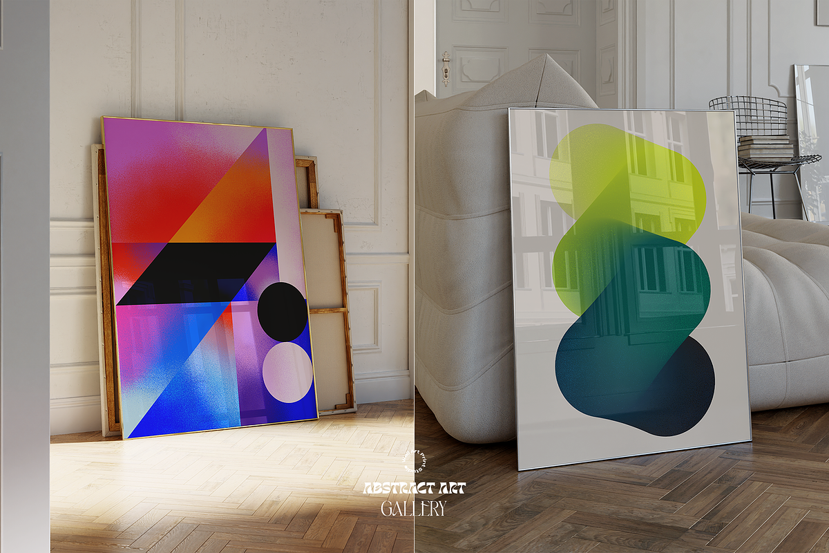 Abstract Art Bundle, a Graphic by Wall Art Print Studio (Photo 17 of 31)