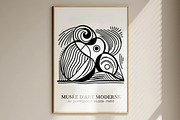 Minimalist contemporary curved Picas, an Illustration by CreationArt (Thumbnail 3 of 4)