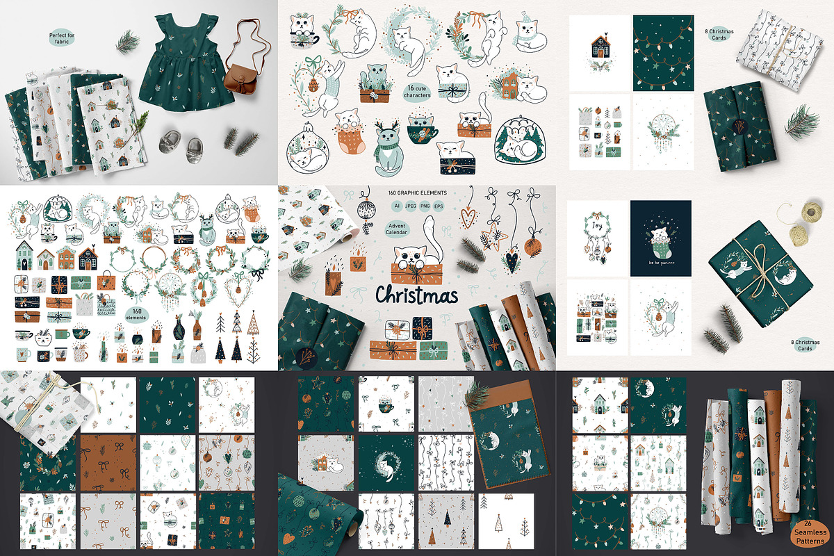 Bundle illustration, baby animals, an Animal Illustration by OxanaTally (Photo 9 of 13)