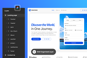 HalanHalan - Travel Agency, a Landing Page Template by SLAB! Design (Thumbnail 2 of 4)