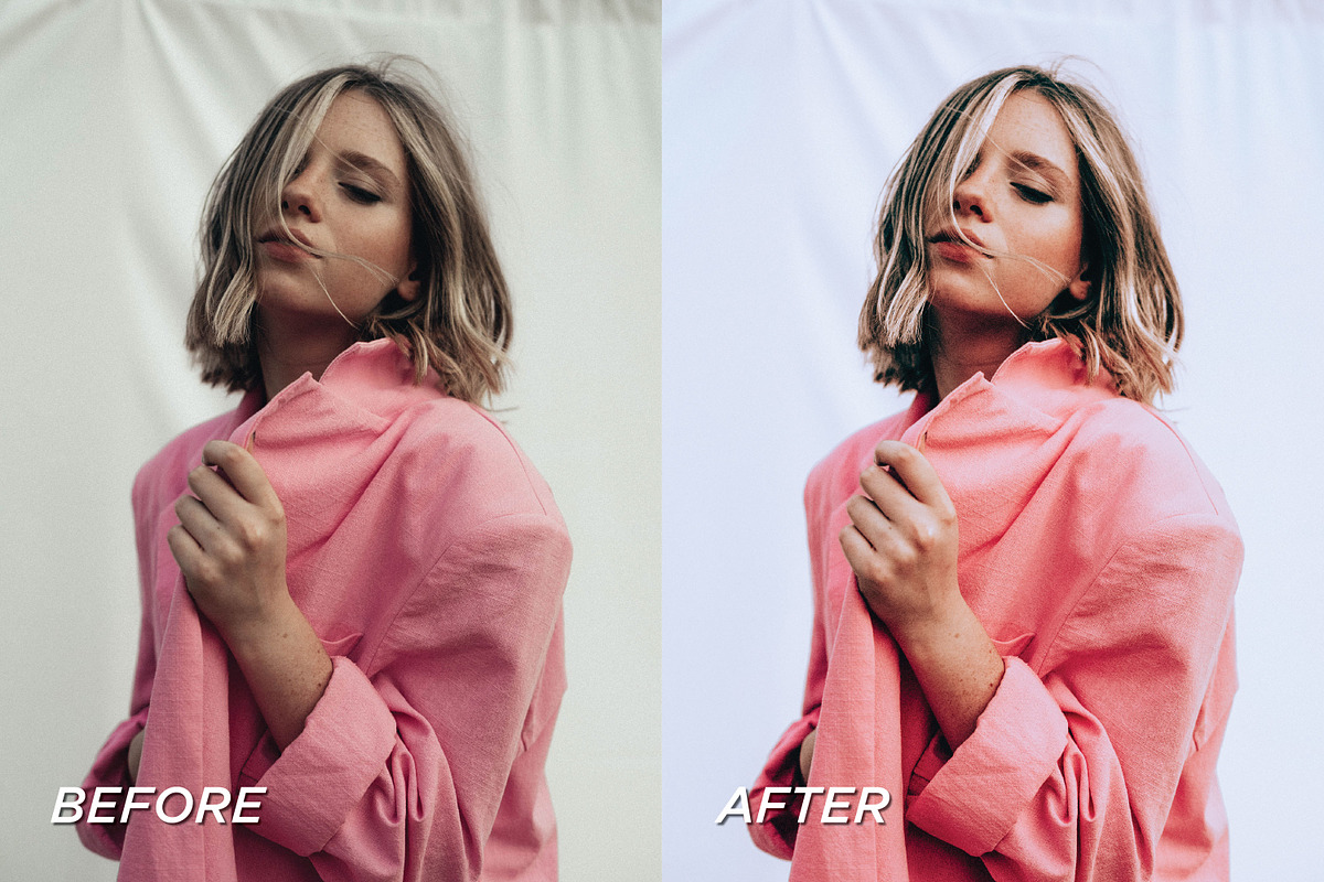15 Selfie Lightroom Presets, a Preset Add-On by TheWayfarerShoppe (Photo 7 of 13)