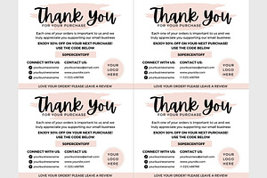 Business Thank You Card Canva 1