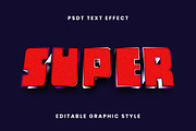 Retro Superhero Block Text Effect, a Templates & Theme by studiogstock (Thumbnail 2 of 2)