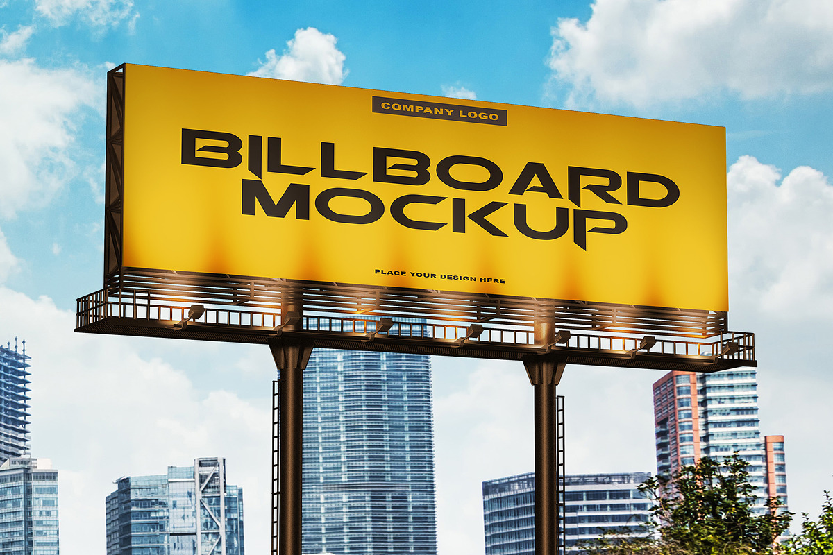Billboard Mockup, an Advertising Mockup by mockupbuys (Photo 3 of 7)