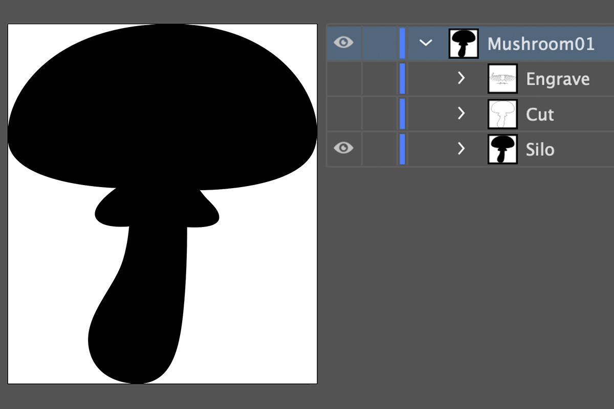 Mushroom Layered SVG Pack, a Graphic by Relic Images (Photo 5 of 7)