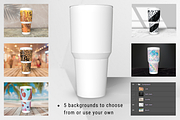 3D animated tumbler mockup Curved 30, a Product Mockup by Trendingdigital (Thumbnail 6 of 6)
