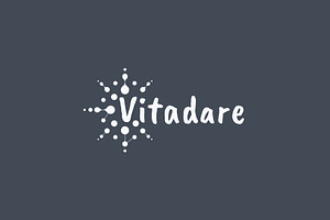Vitadare logo, a Branding & Logo Template by MuzaInspires