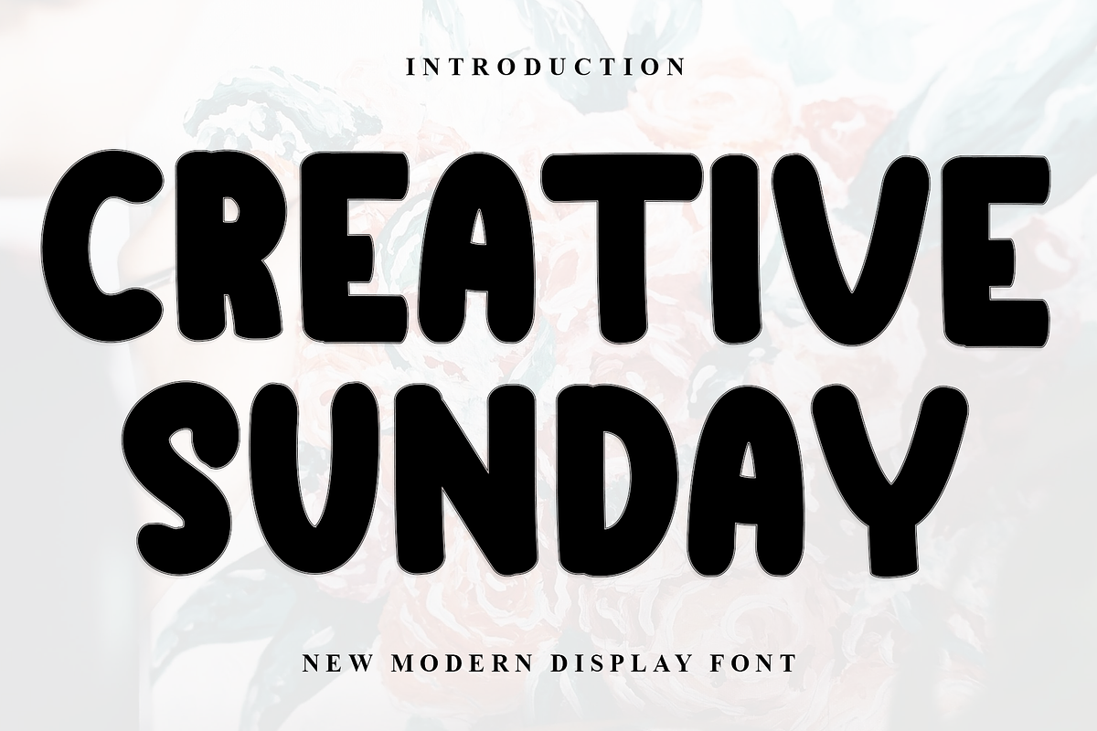 Creative Sunday, a Sans Serif Font by FreshTypeINK (Photo 1 of 8)