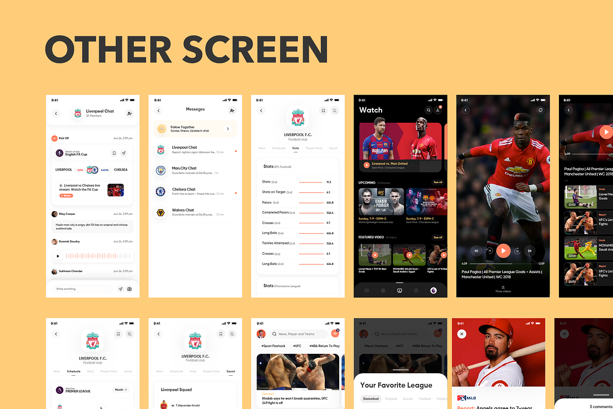 Kick off UI Kit, a Templates & Theme by ghassan.hani
