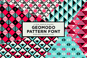 GEOMODO FONT & VECTOR, a Symbol Font by Lee Iley (Thumbnail 1 of 8)