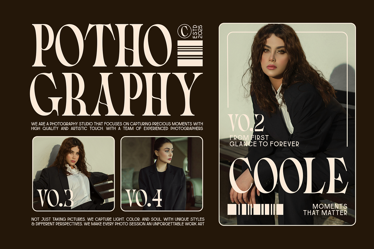 Porcha - Elegant Serif Font, a Serif Font by MaikoHatta (Photo 8 of 9)