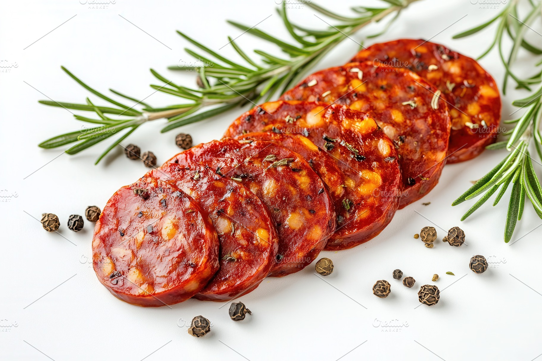 Bold flavors meet rustic herbs, a Photo by Pavel_design