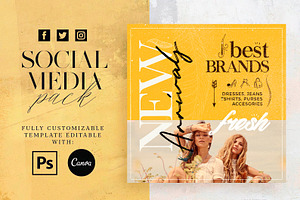 New Arrivals Social Media Pack