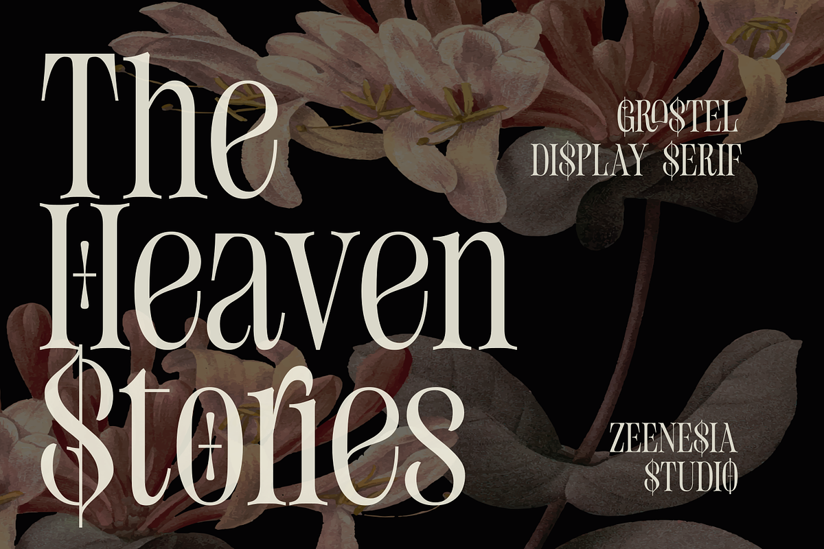 Grostel, a Serif Font by zeenesia (Photo 3 of 12)