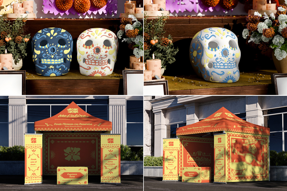 34 Día de los Muertos Event Mockups, an Advertising Mockup by Vitora Mockup (Photo 5 of 10)