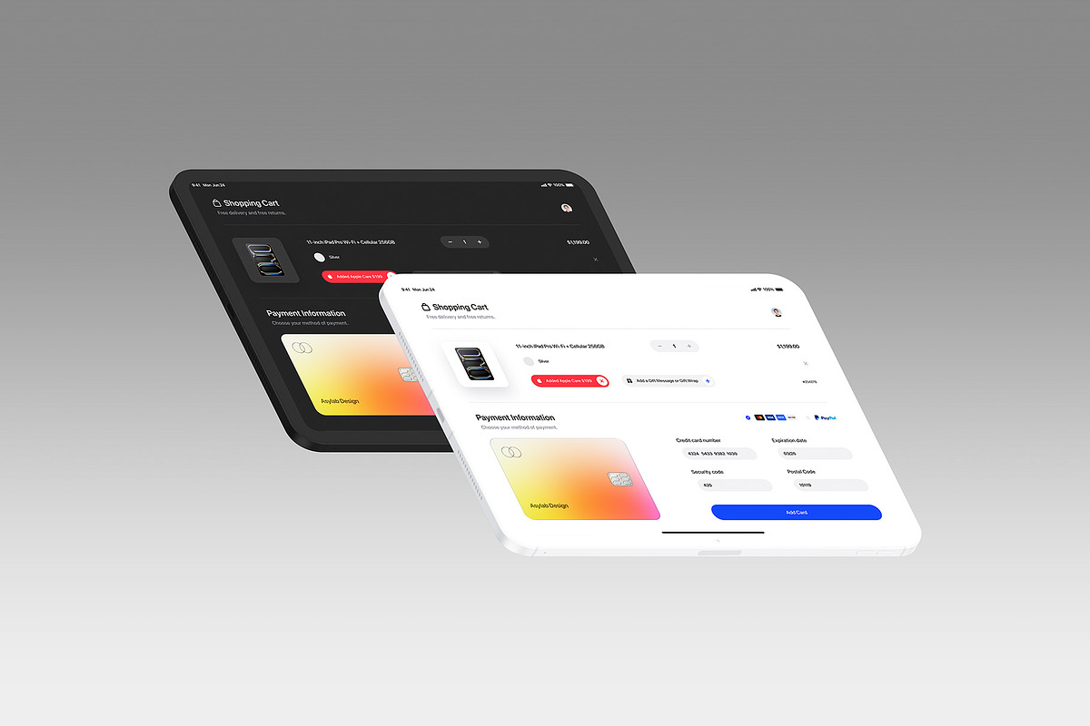 iPad Pro 11 - 21 Clay Mockups, an iPad Mockup by Asylab (Photo 47 of 56)