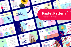 Pastel Pattern PPT Template