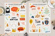 Cute Christmas & New Year BUNDLE, a Seasonal Illustration by Ruslana Lubenets (Thumbnail 92 of 104)
