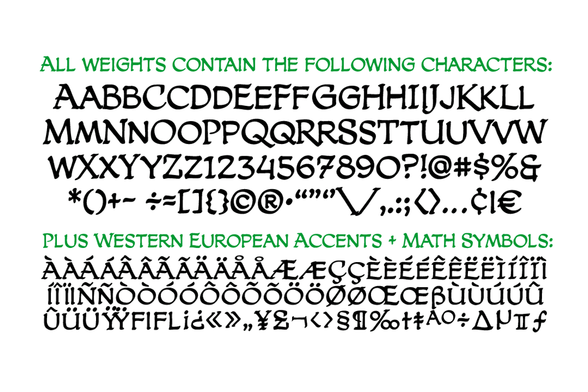 Dreamland - fantasy comic lettering preview 4