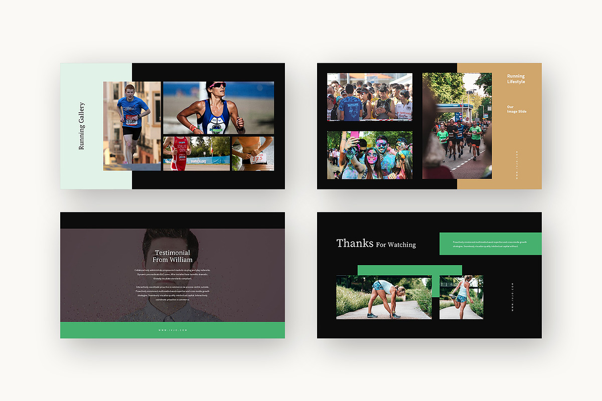 Ivjo : Fit Lifestyle Powerpoint, a Presentation Template by Punkl Camp (Photo 16 of 16)