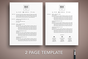 Professional Word Resume CV Template, a Resume Template by The Creative Resume (Thumbnail 2 of 8)
