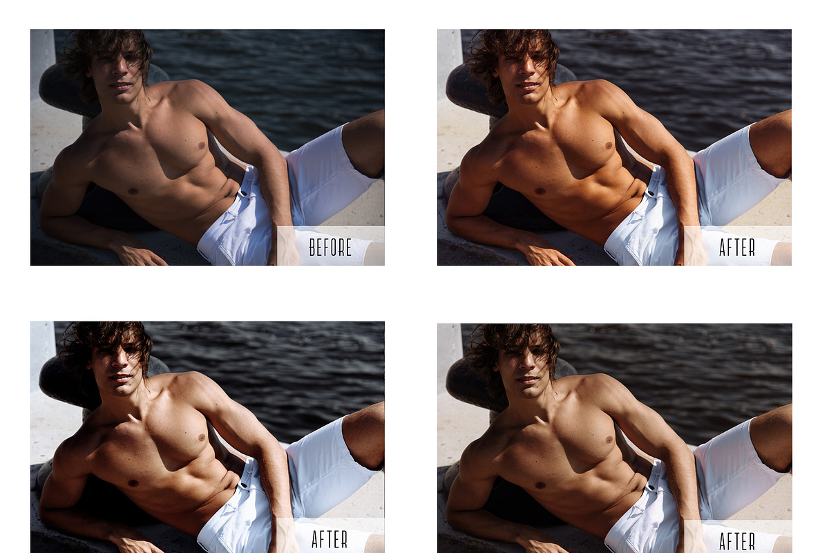 17 Lightroom Presets Portrait preview 2