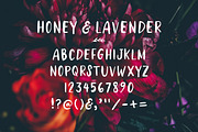 Honey & Lavender Cute Font + Extras, a Sans Serif Font by Mila Garret (Thumbnail 2 of 7)