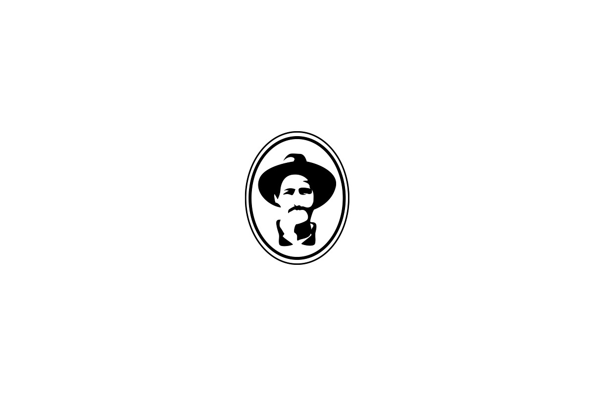 Minimalist Cowbow Mascot Logo, a Branding & Logo Template by Luxury Logos (Photo 3 of 4)