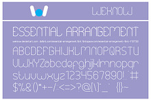 Essential Arrangement font