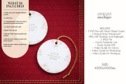 Ornament Mockup Set of 2, a Household Mockup by EmpaviMockups (Thumbnail 2 of 5)