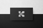 Metallic Foil Card Logo Mockup, a Mockup by Design Squad (Thumbnail 3 of 5)