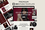 Luxury Wix Studio Website Template, a Wix Template by AdvertFox (Thumbnail 1 of 10)