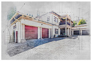 House Concept Sketch Art Effect, an Action Add-On by MRI STUDIO (Thumbnail 21 of 29)